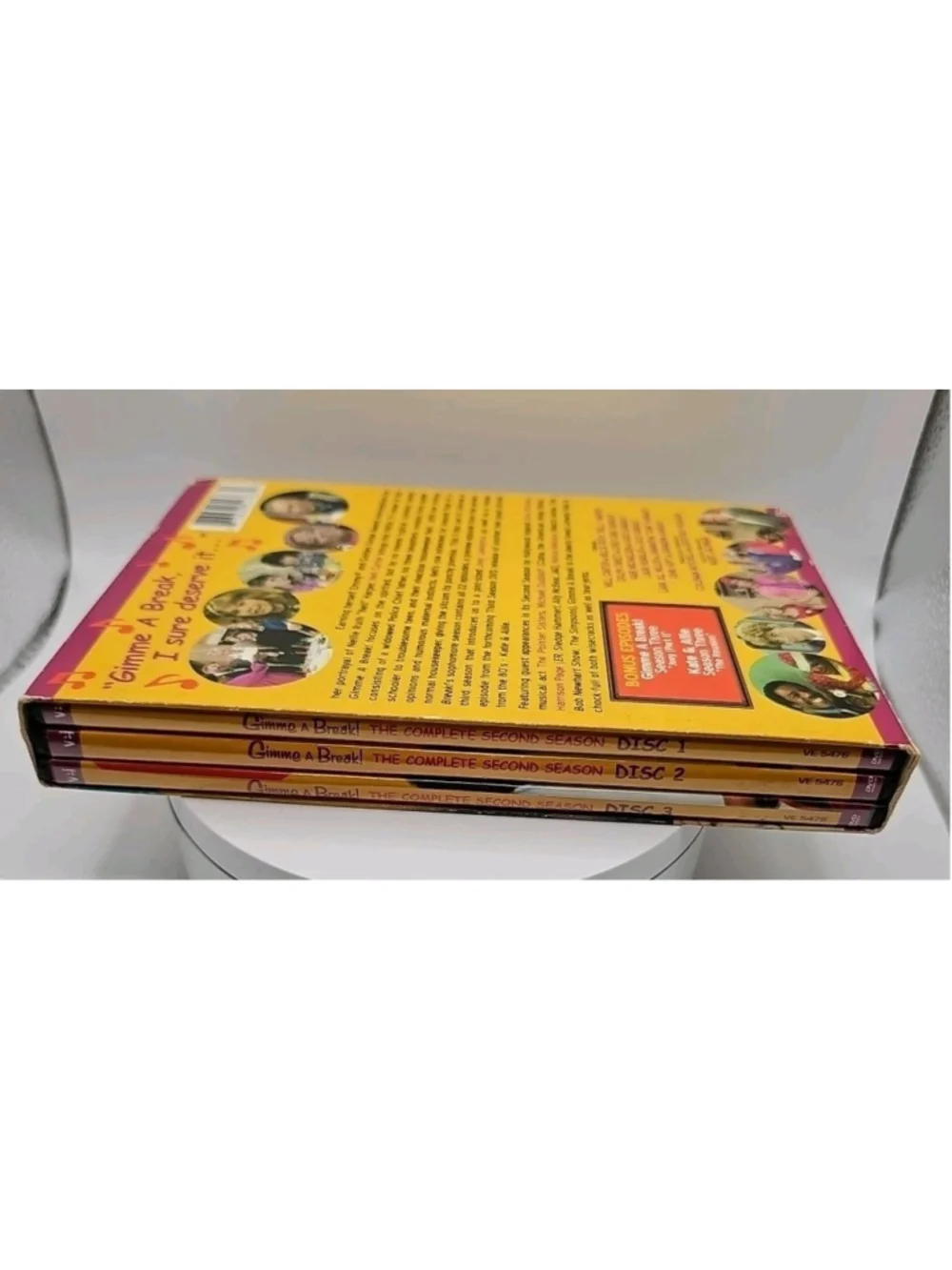 Gimme A Break The Complete Second Season 2 (DVD, 3 Disc Set, Region 1) Slipcover - Picture 4 of 13